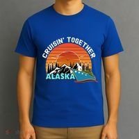 Cruisin' Together Alaska Couples Family Friends Matching Great Gift T-Shirt thumb 3