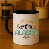 Cruisin Together Alaska 2026 Coffee Mug thumb 4