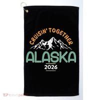 Cruisin Together Alaska 2026 Golf Towel thumb 0