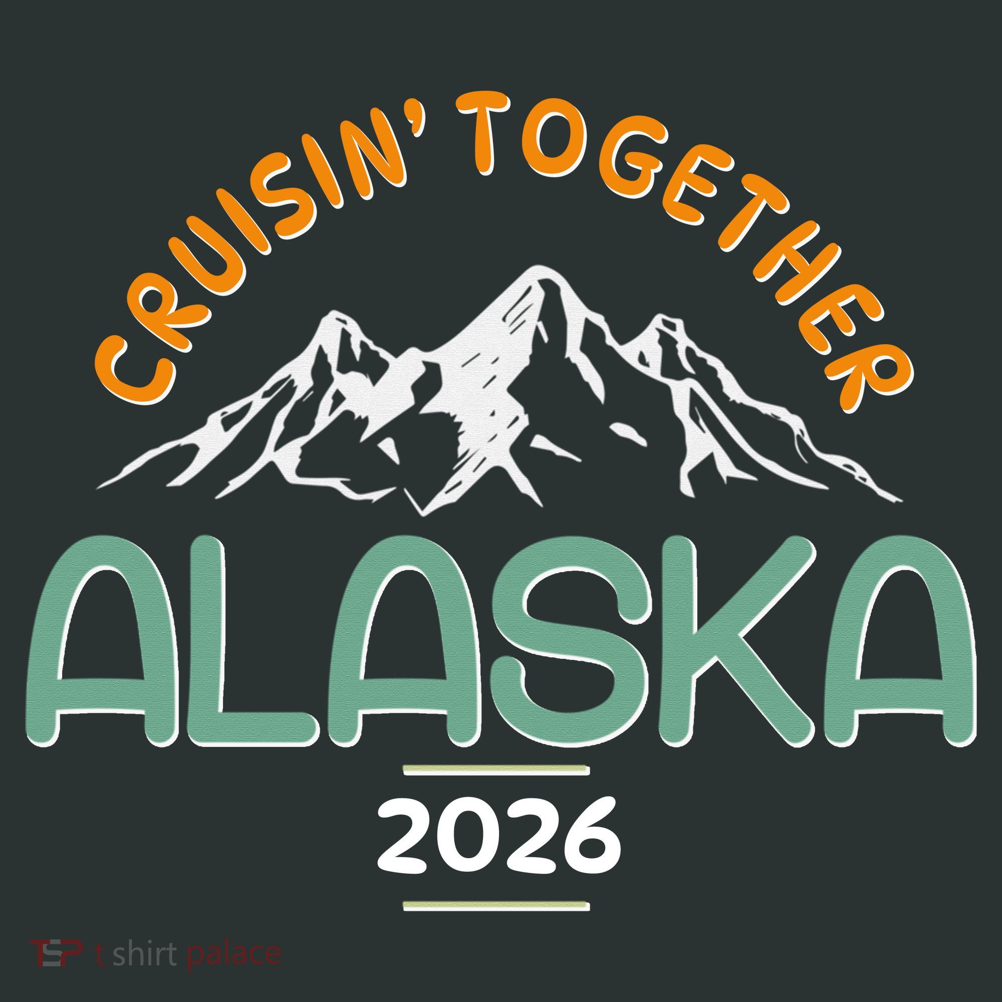 Cruisin Together Alaska 2026 Infant Baby Jersey Bodysuit