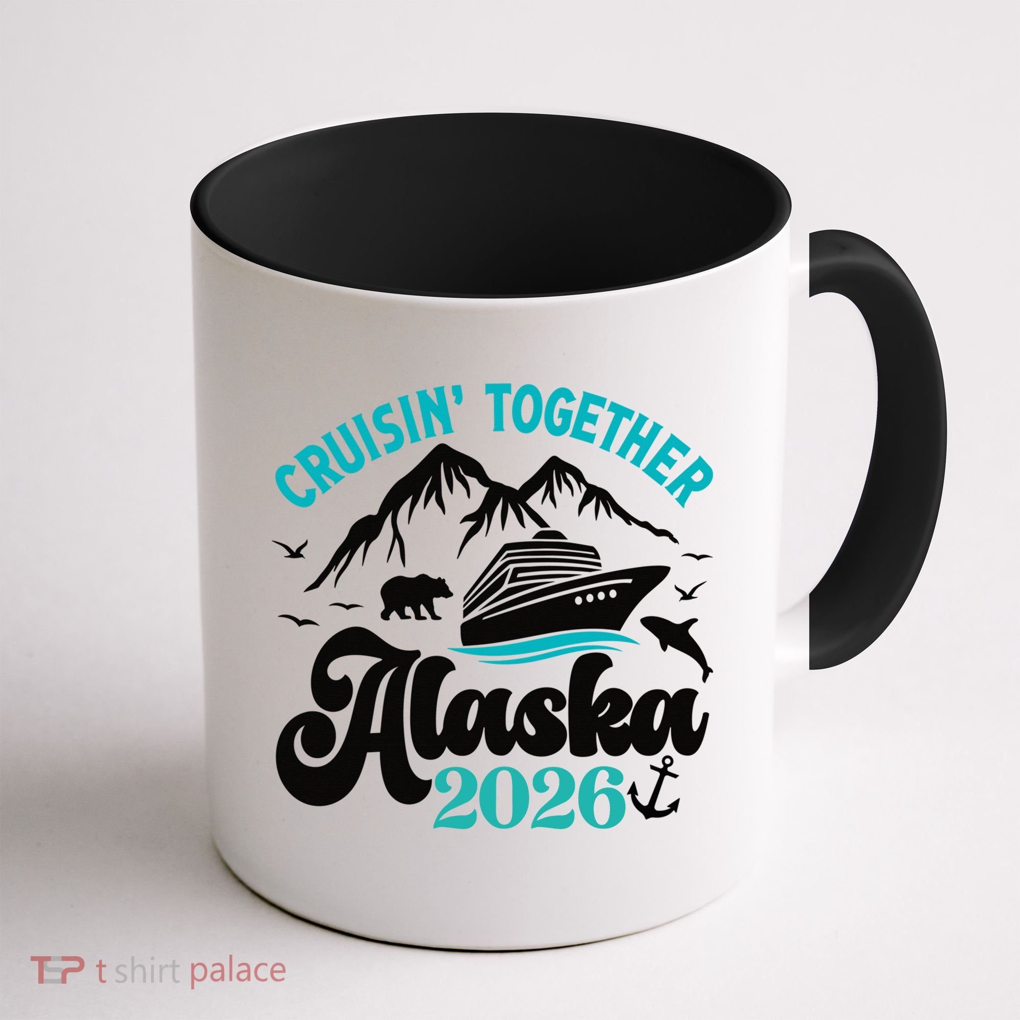 Cruisin Together Alaska 2026 Vacation Coffee Mug