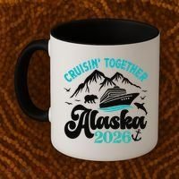 Cruisin Together Alaska 2026 Vacation Coffee Mug thumb 2