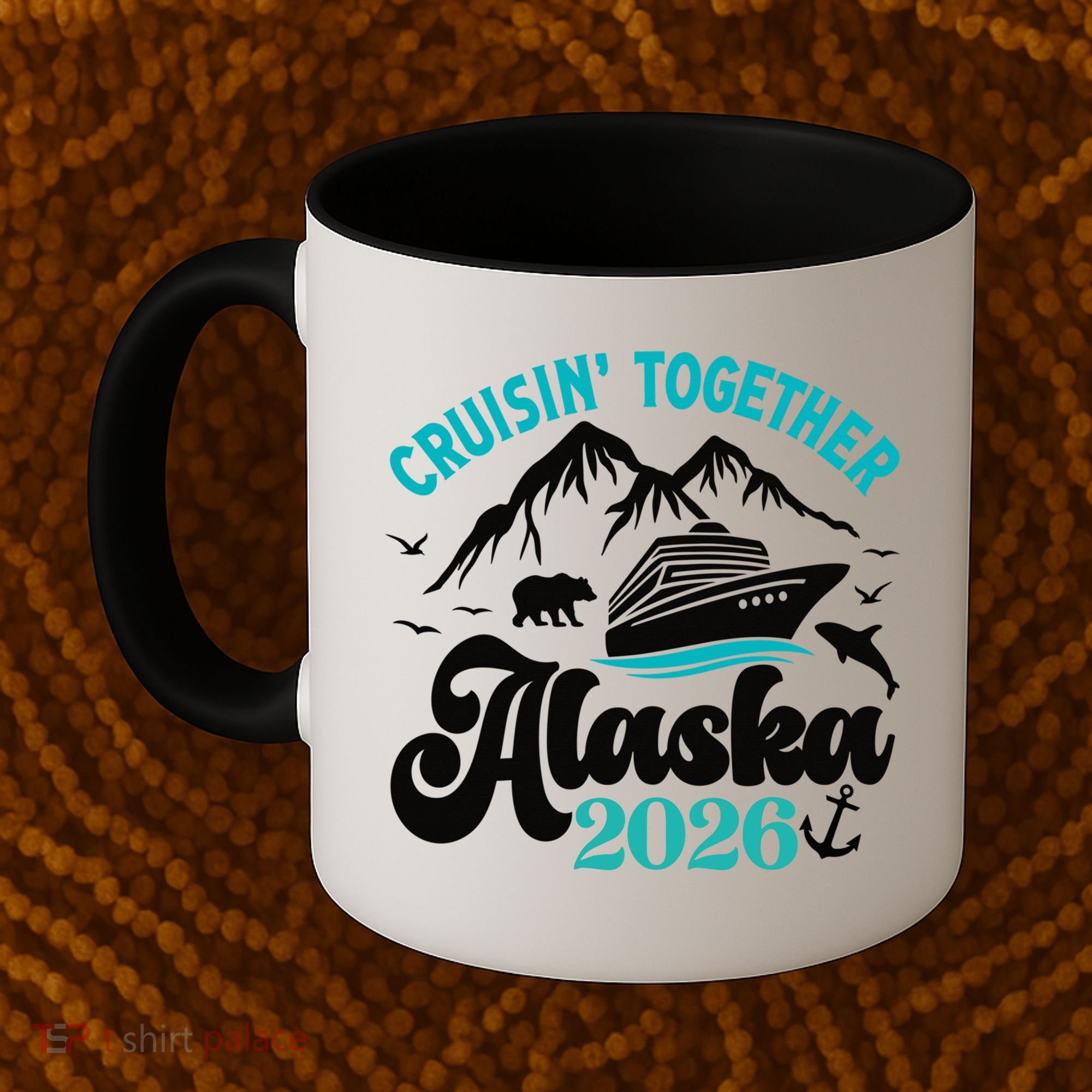 Cruisin Together Alaska 2026 Vacation Coffee Mug