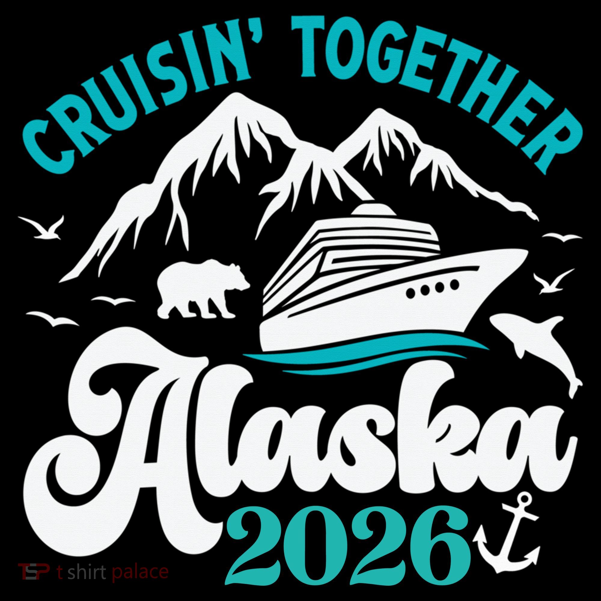 Cruisin Together Alaska 2026 Vacation Women's Hoodie