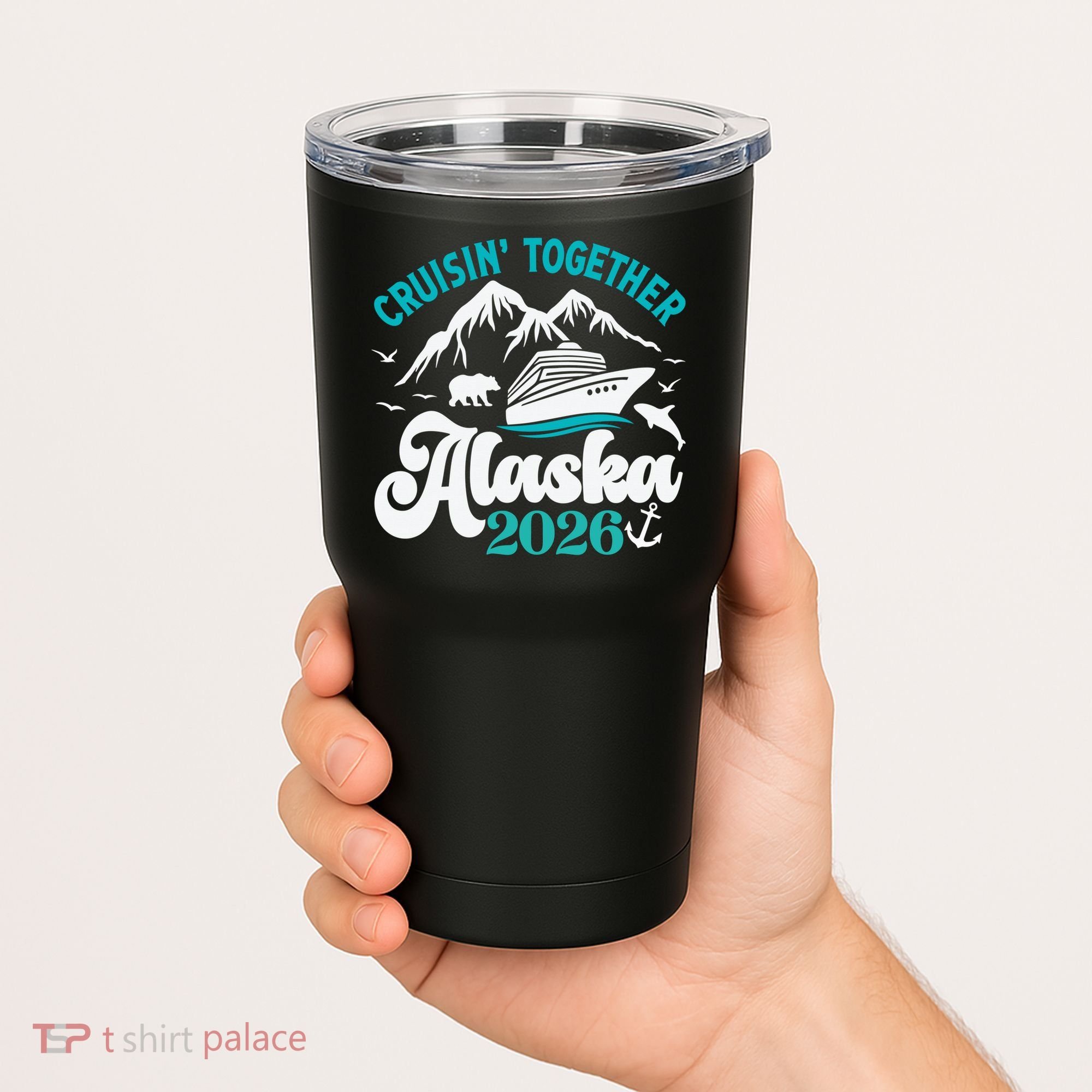 Cruisin Together Alaska 2026 Vacation Tumbler