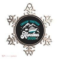 Cruisin Together Alaska 2026 Vacation Ornament thumb 0