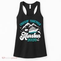 Cruisin Together Alaska 2026 Vacation Women's Tank Top thumb 0
