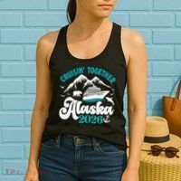 Cruisin Together Alaska 2026 Vacation Women's Tank Top thumb 2