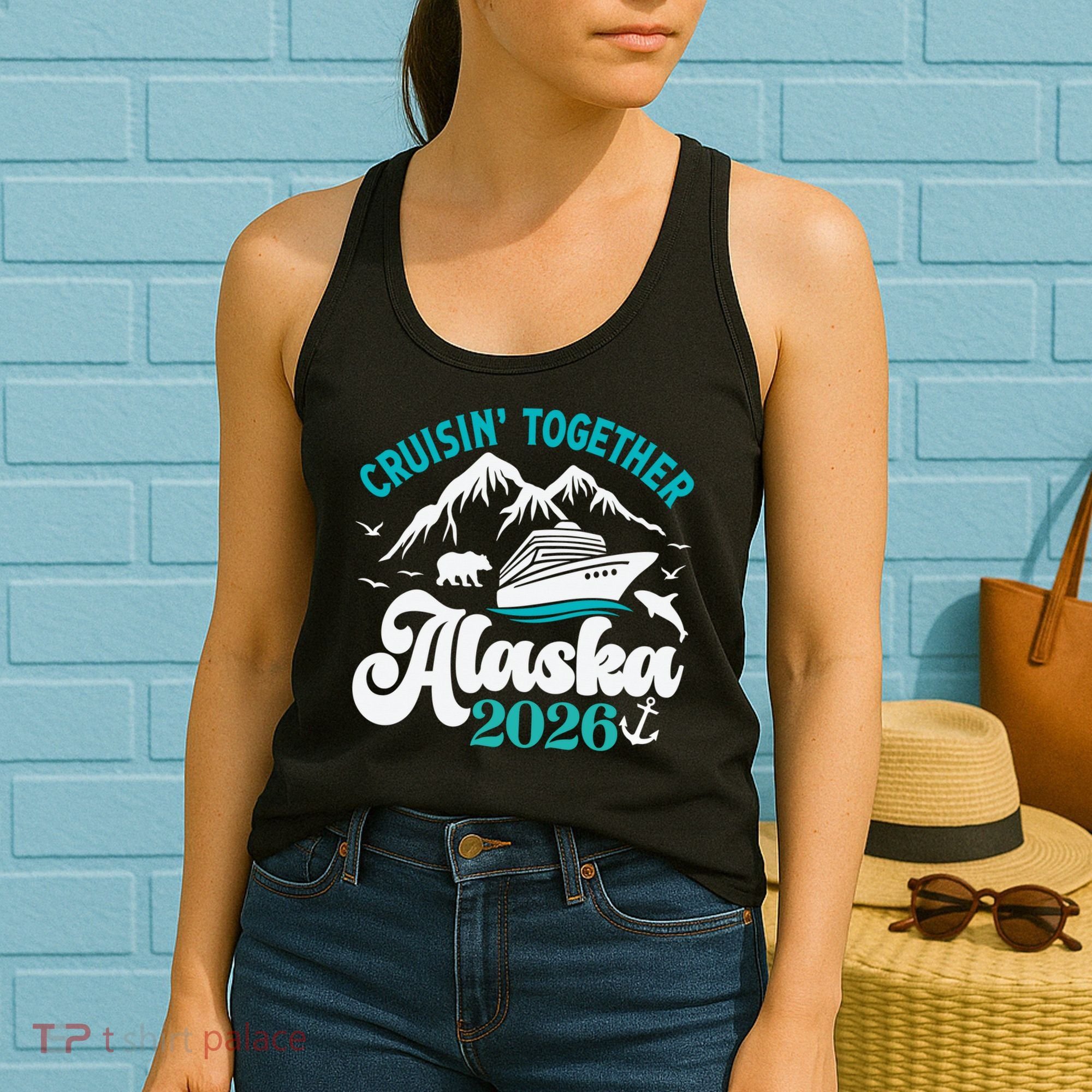 Cruisin Together Alaska 2026 Vacation Women's Tank Top