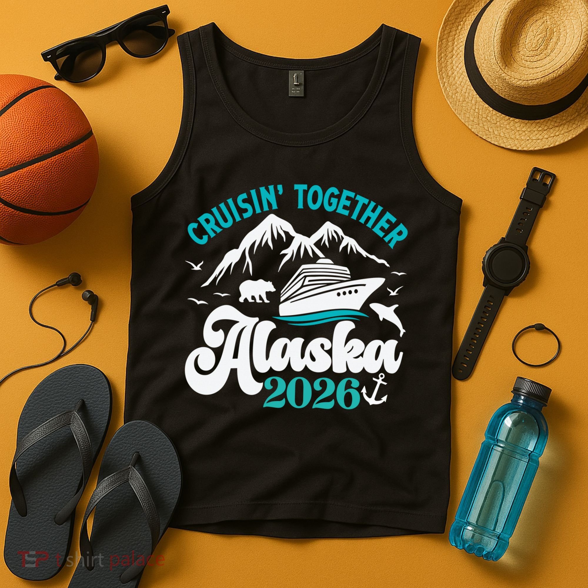 Cruisin Together Alaska 2026 Vacation Tank Top