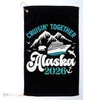 Cruisin Together Alaska 2026 Vacation Golf Towel thumb 0
