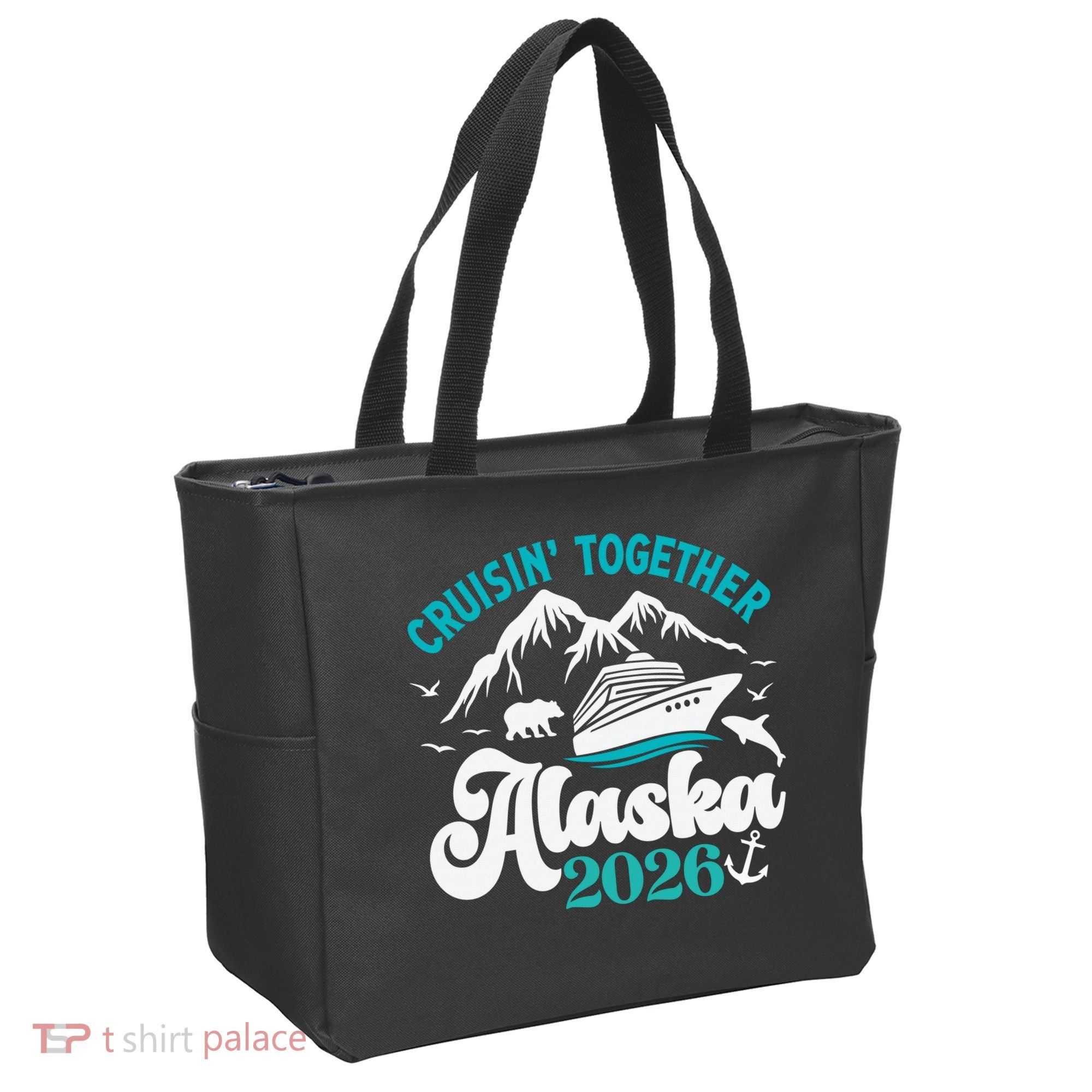 Cruisin Together Alaska 2026 Vacation Tote Bag