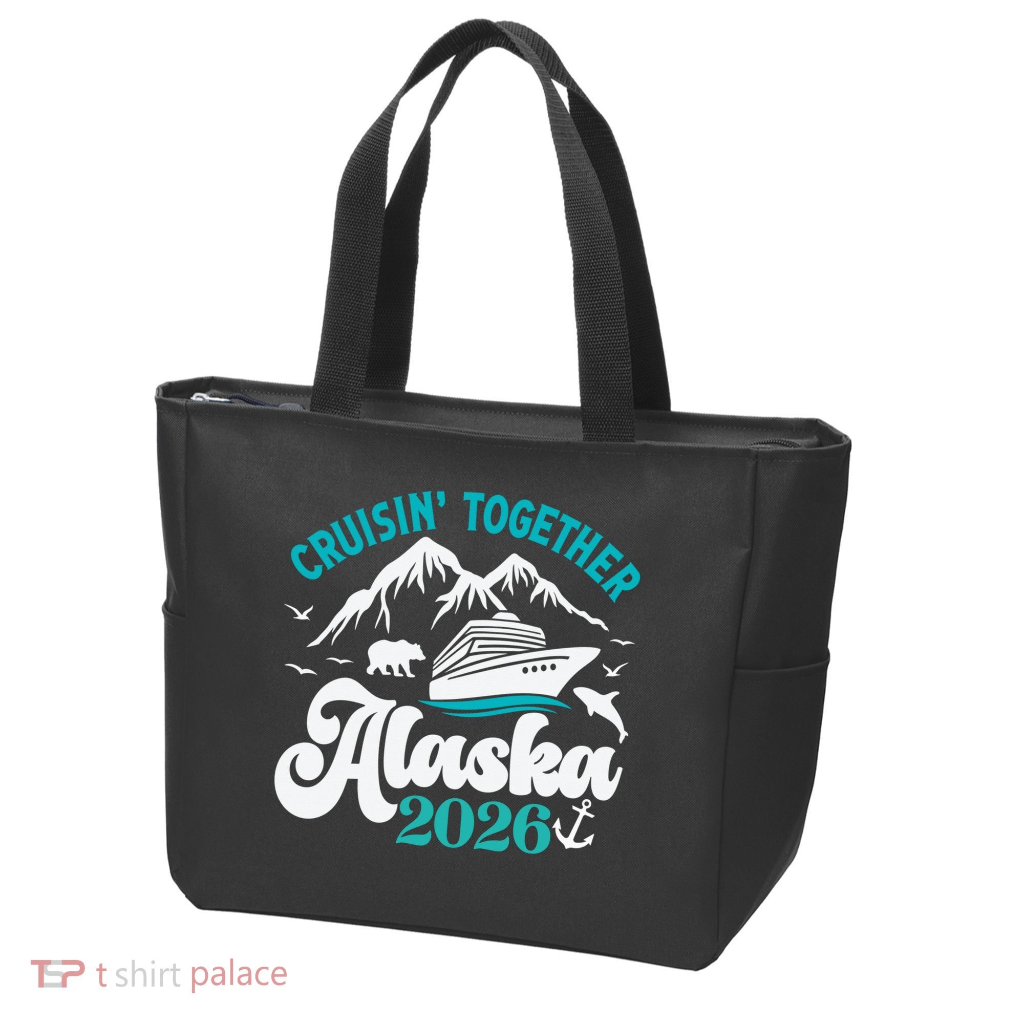 Cruisin Together Alaska 2026 Vacation Tote Bag