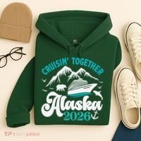 Cruisin Together Alaska 2026 Vacation Hoodie thumb 4