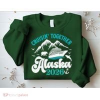 Cruisin Together Alaska 2026 Vacation Sweatshirt thumb 2