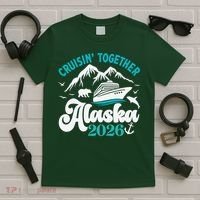 Cruisin Together Alaska 2026 Vacation T-Shirt thumb 5