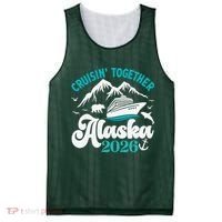 Cruisin Together Alaska 2026 Vacation Mesh Reversible Basketball Jersey Tank thumb 0