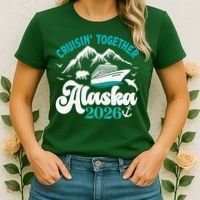 Cruisin Together Alaska 2026 Vacation Women's T-Shirt thumb 2