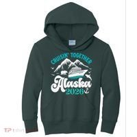 Cruisin Together Alaska 2026 Vacation Kids Hoodie thumb 0