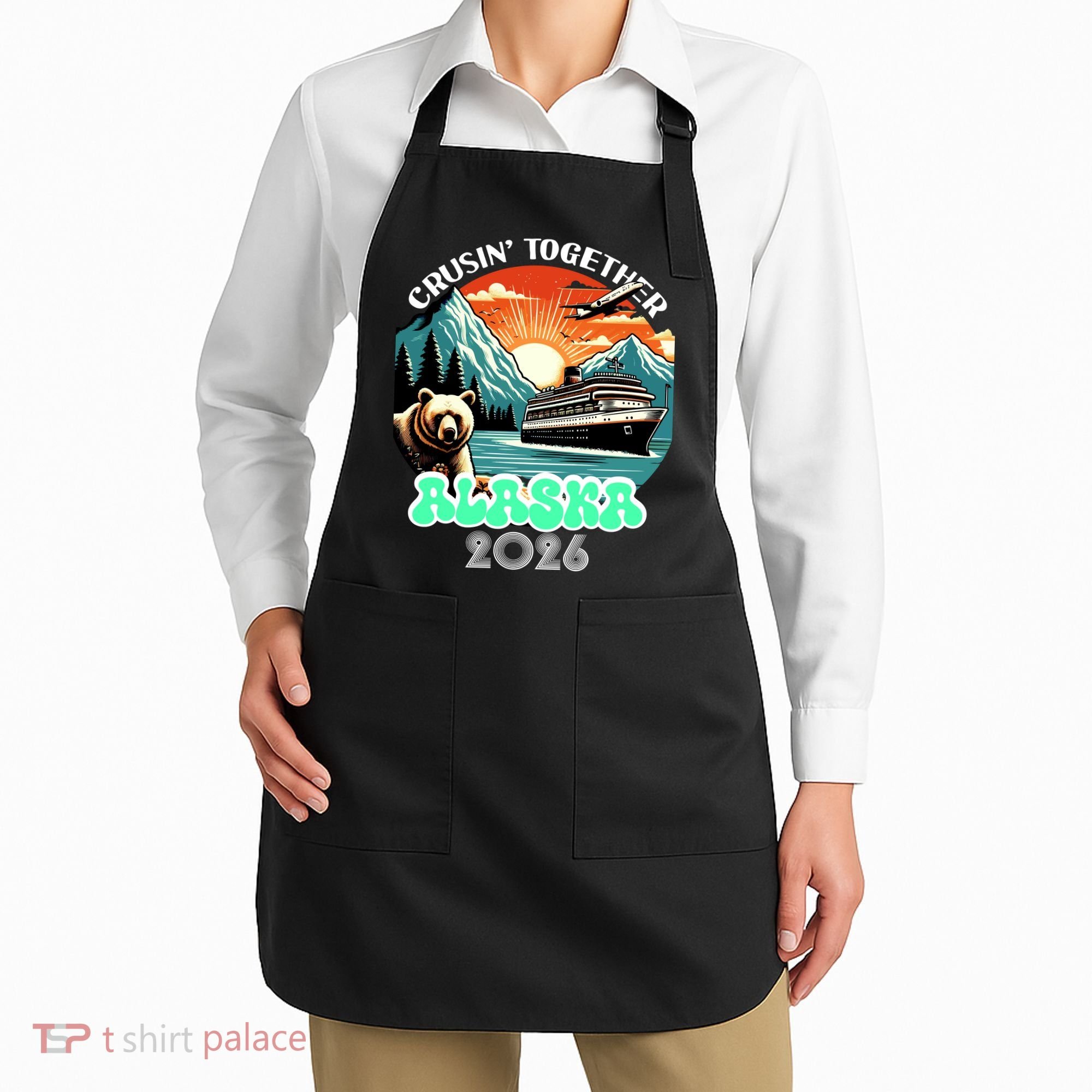 Crusin Together Alaska 2026 Vacation Apron