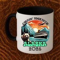 Crusin Together Alaska 2026 Vacation Coffee Mug thumb 2