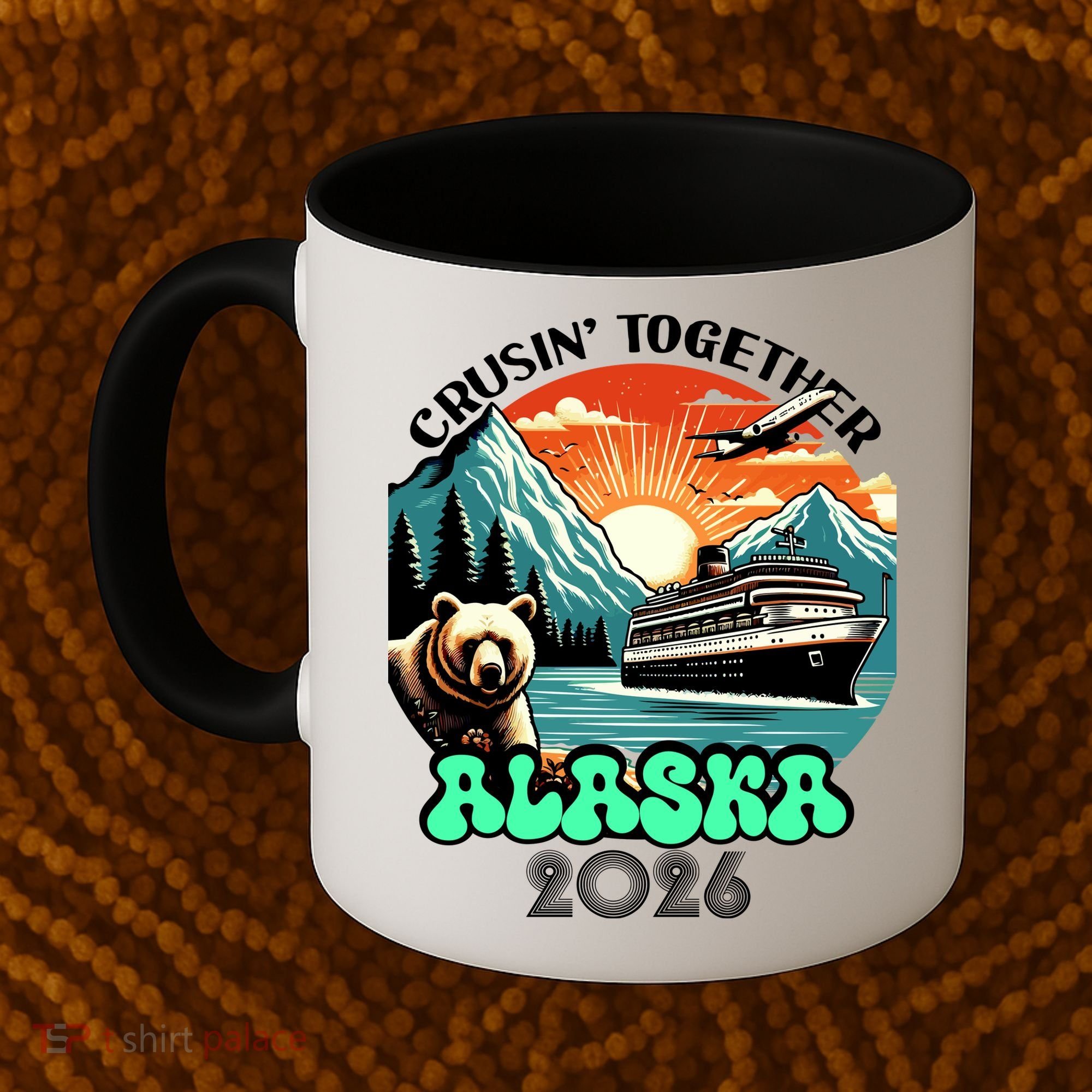 Crusin Together Alaska 2026 Vacation Coffee Mug