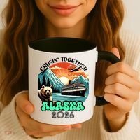 Crusin Together Alaska 2026 Vacation Coffee Mug thumb 3