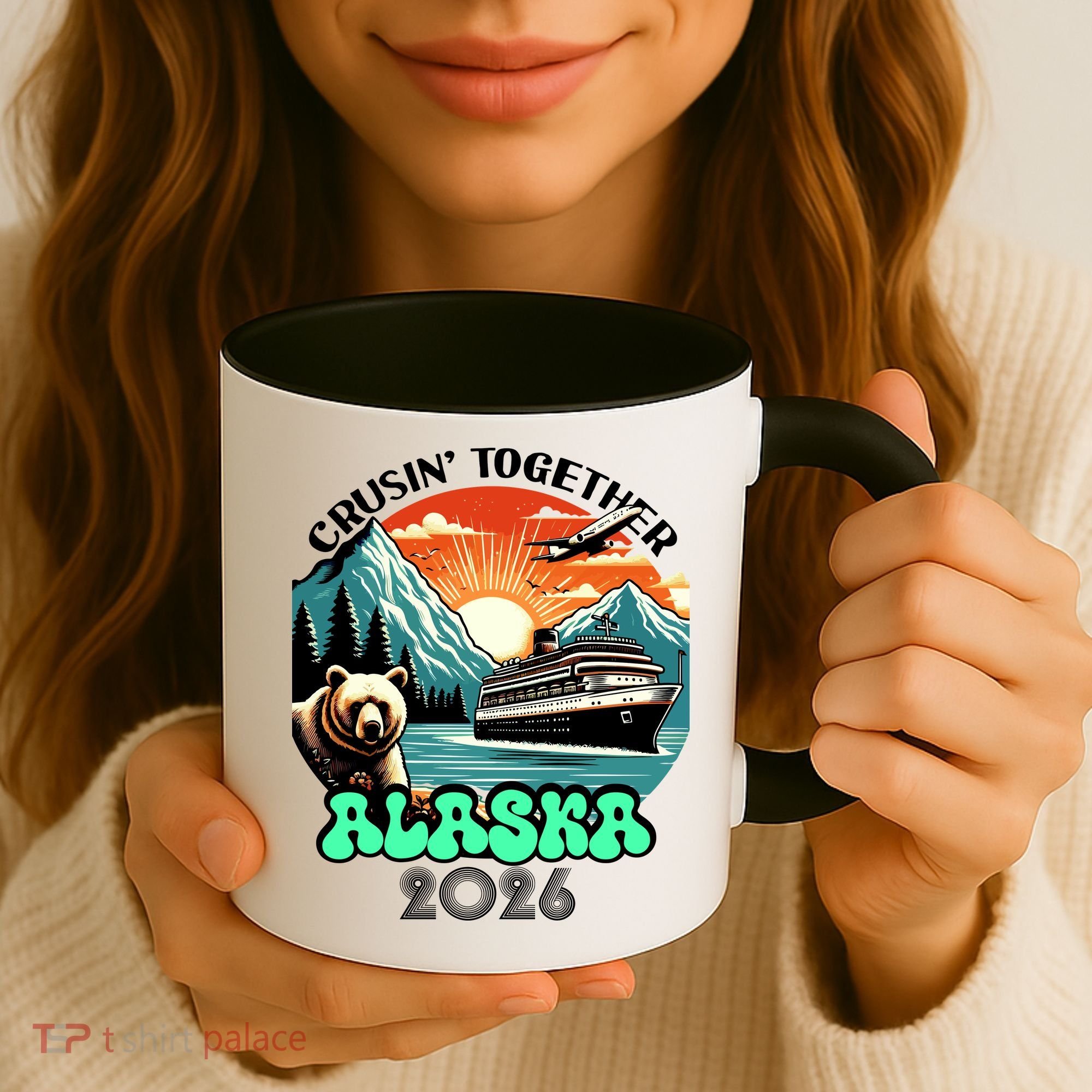 Crusin Together Alaska 2026 Vacation Coffee Mug