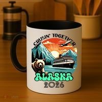 Crusin Together Alaska 2026 Vacation Coffee Mug thumb 4