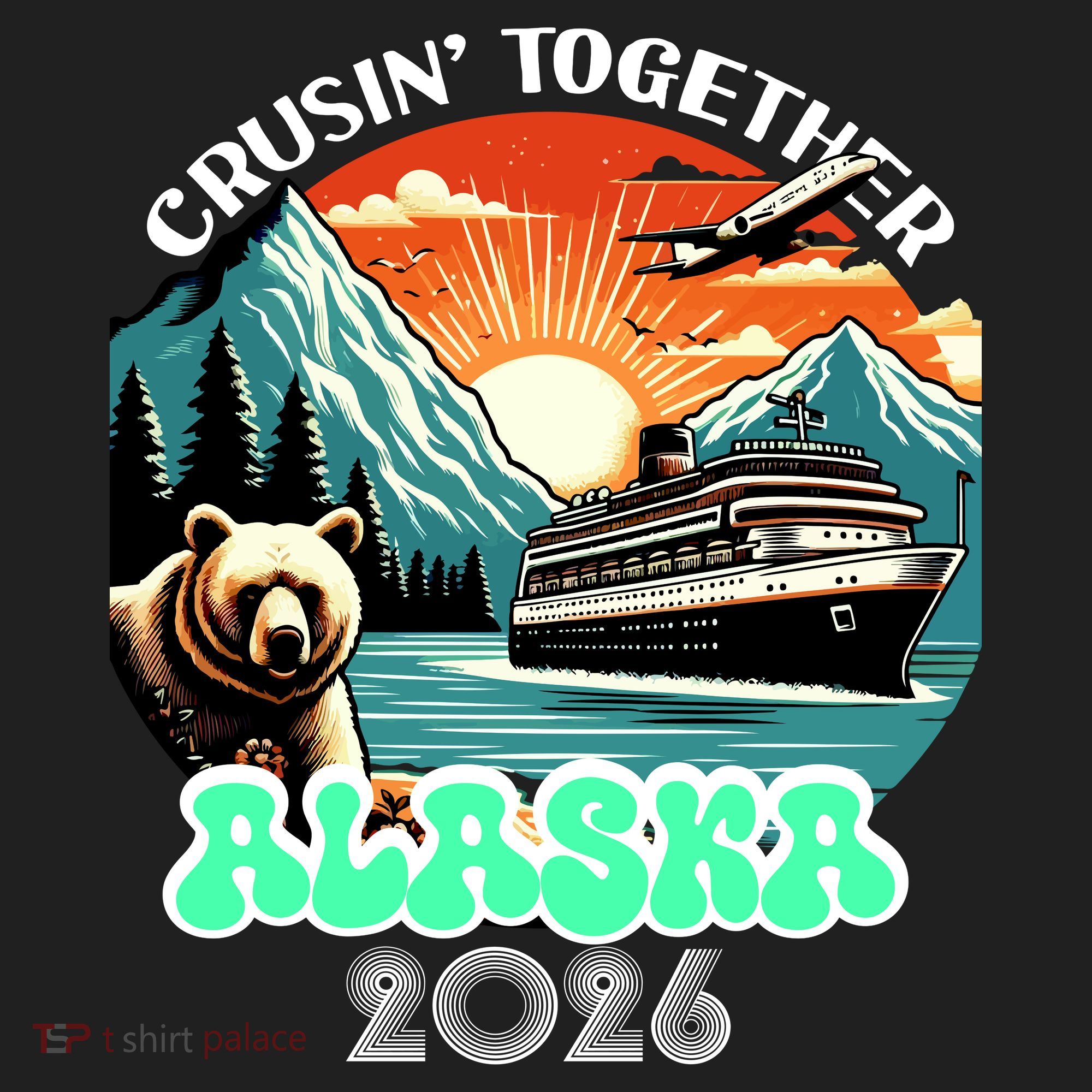 Crusin Together Alaska 2026 Vacation Beanie