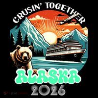 Crusin Together Alaska 2026 Vacation Women's Hoodie thumb 2