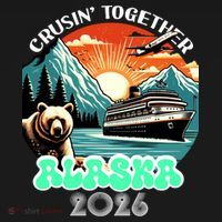 Crusin Together Alaska 2026 Vacation Women's Tank Top thumb 5