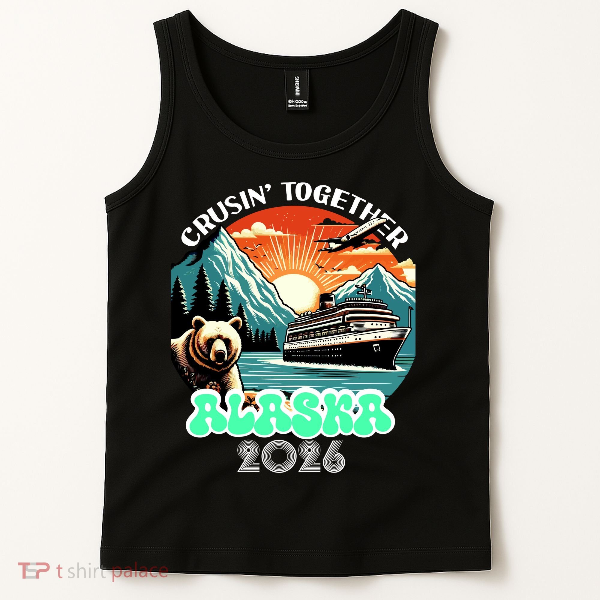 Crusin Together Alaska 2026 Vacation Tank Top