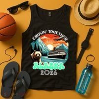 Crusin Together Alaska 2026 Vacation Tank Top thumb 4