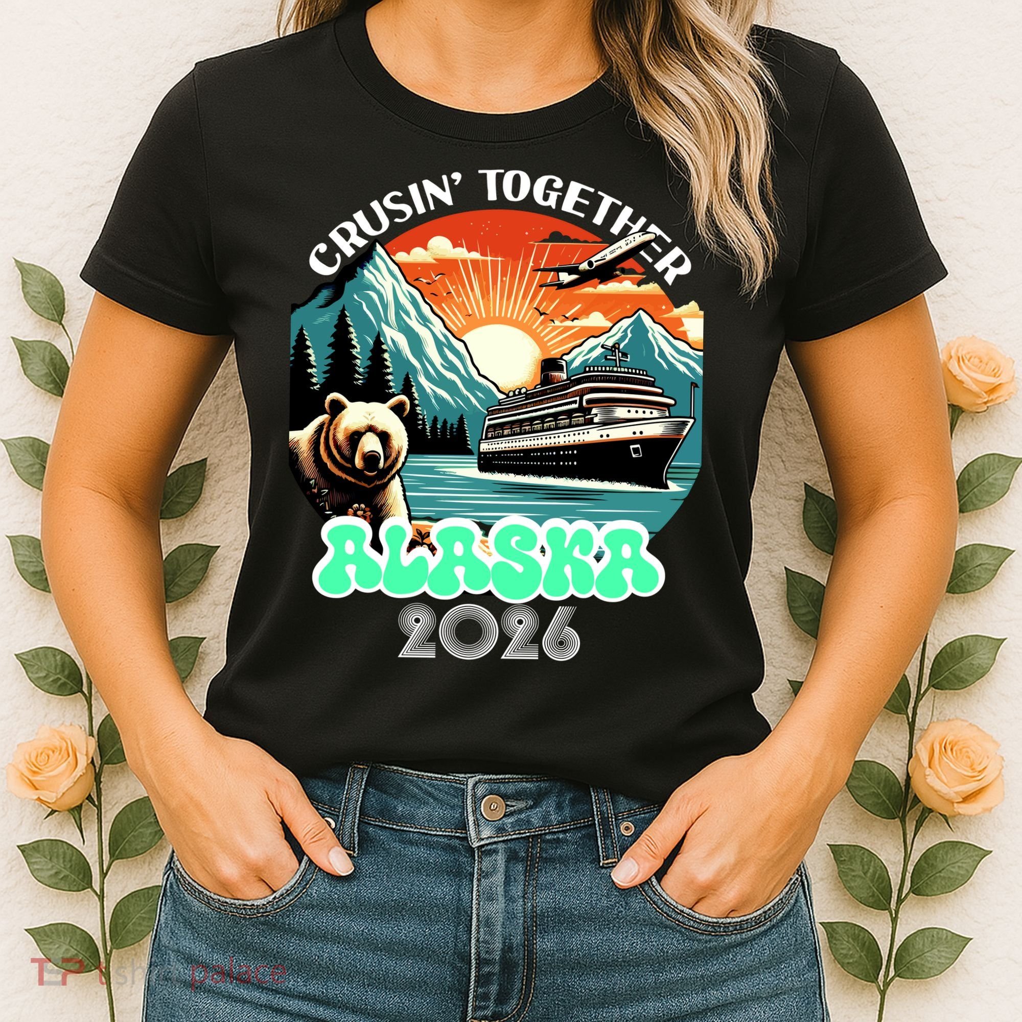 Crusin Together Alaska 2026 Vacation Women's T-Shirt