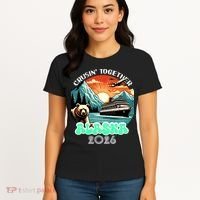 Crusin Together Alaska 2026 Vacation Women's T-Shirt thumb 4