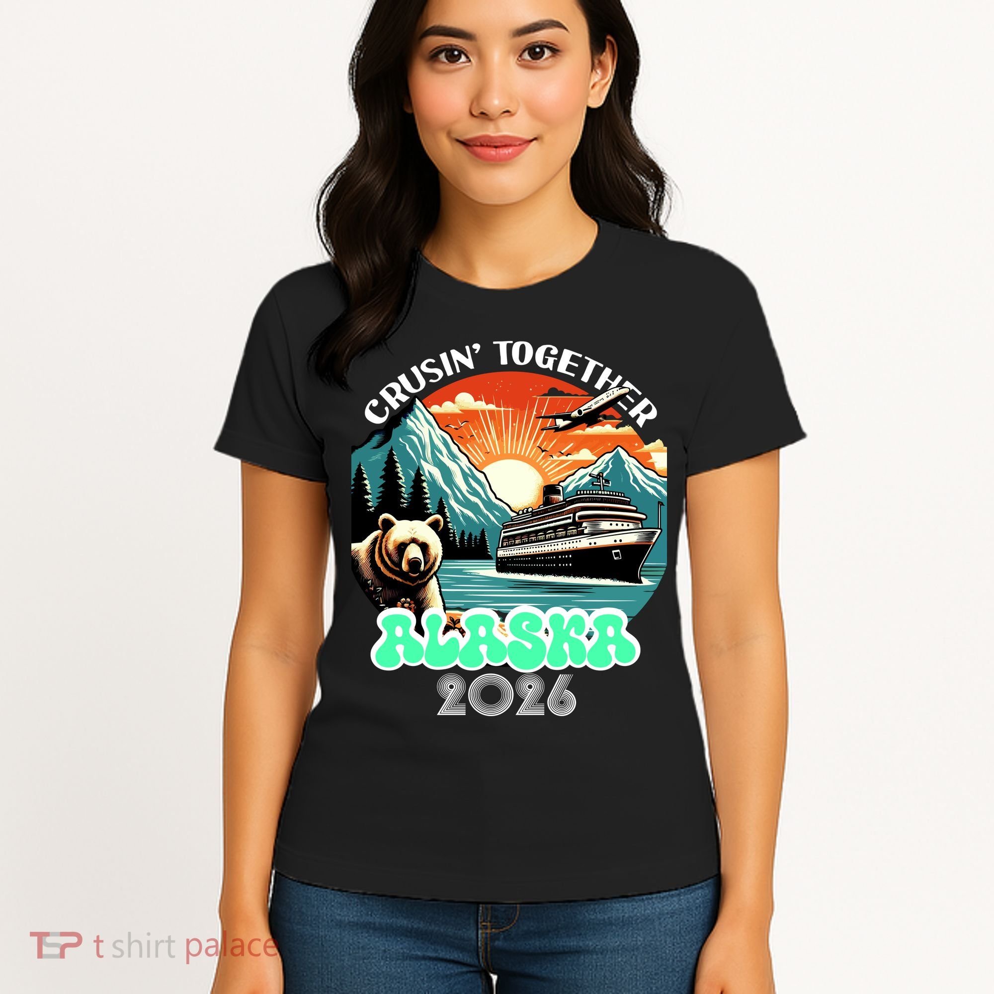 Crusin Together Alaska 2026 Vacation Women's T-Shirt