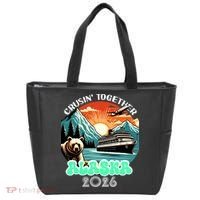 Crusin Together Alaska 2026 Vacation Tote Bag thumb 0