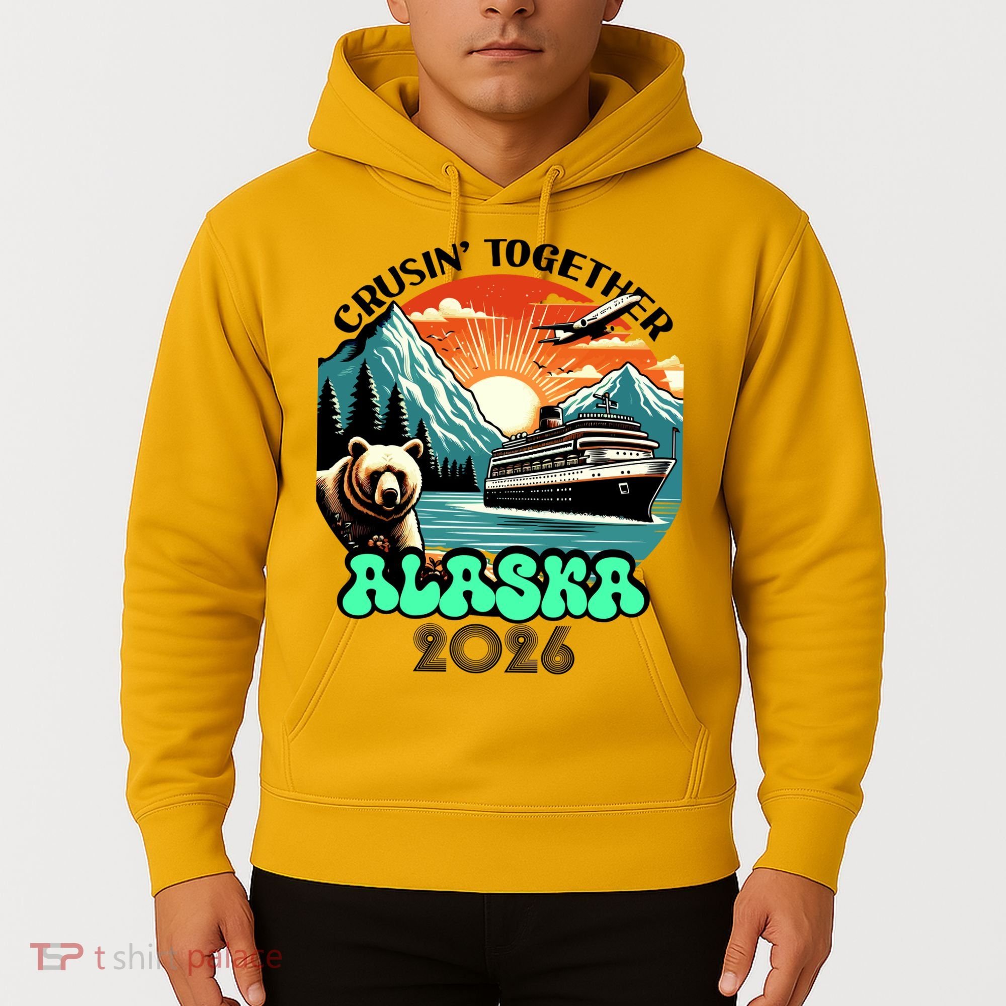 Crusin Together Alaska 2026 Vacation Hoodie