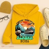 Crusin Together Alaska 2026 Vacation Hoodie thumb 4