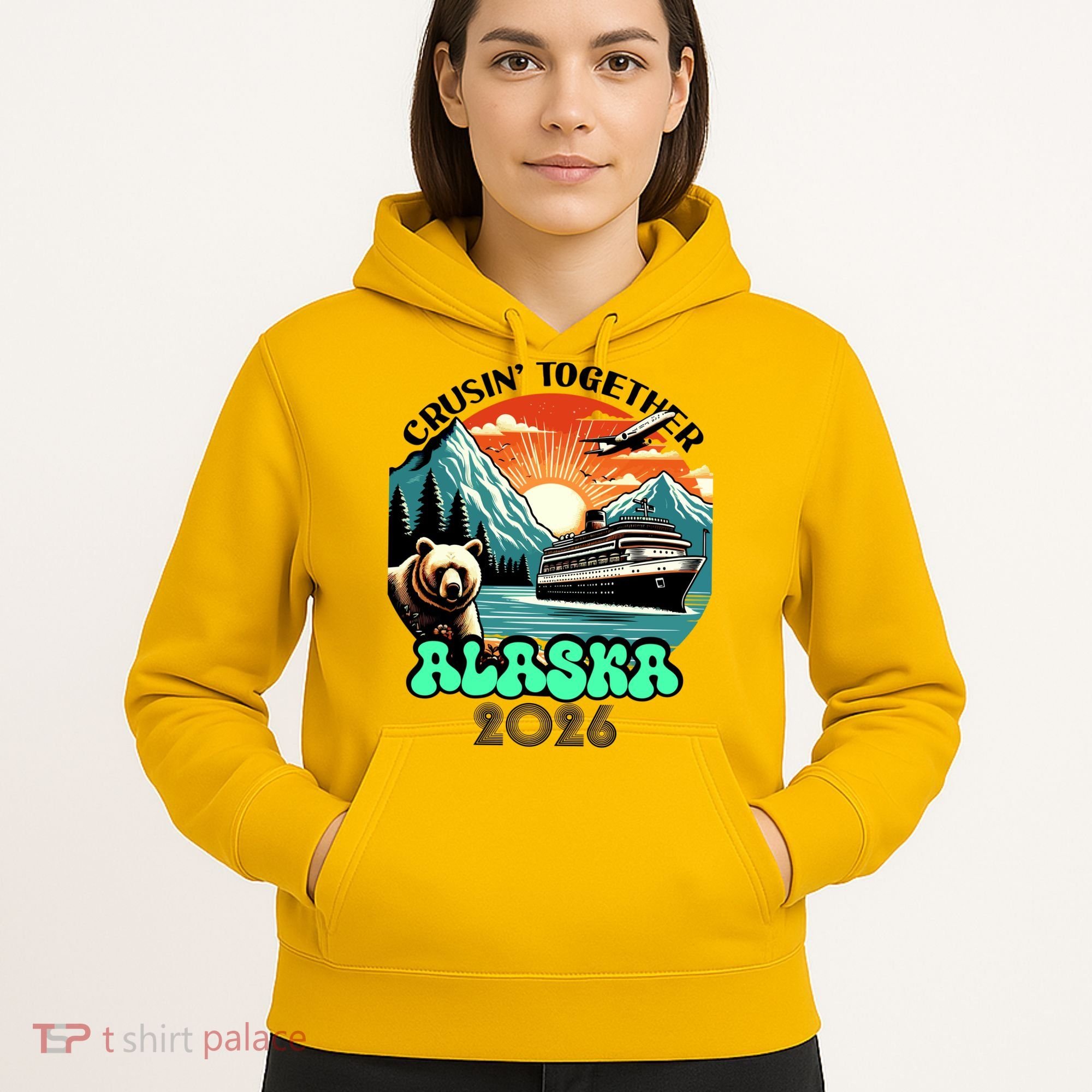 Crusin Together Alaska 2026 Vacation Hoodie