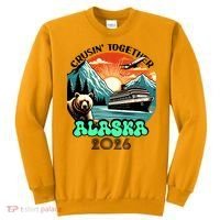 Crusin Together Alaska 2026 Vacation Sweatshirt thumb 0