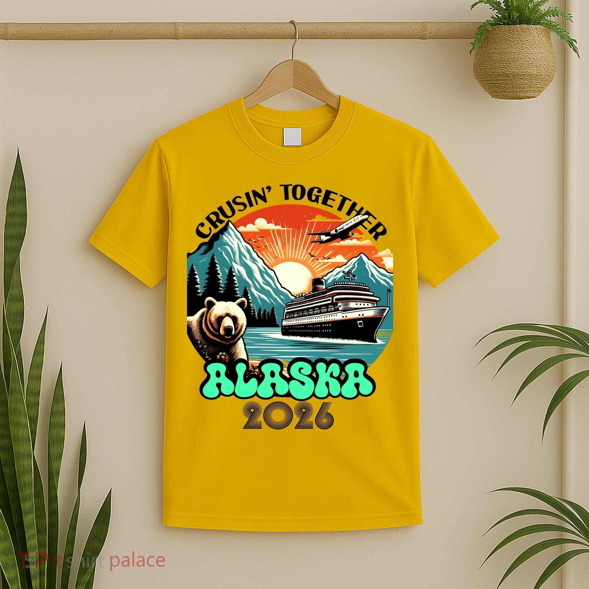 Crusin Together Alaska 2026 Vacation T-Shirt