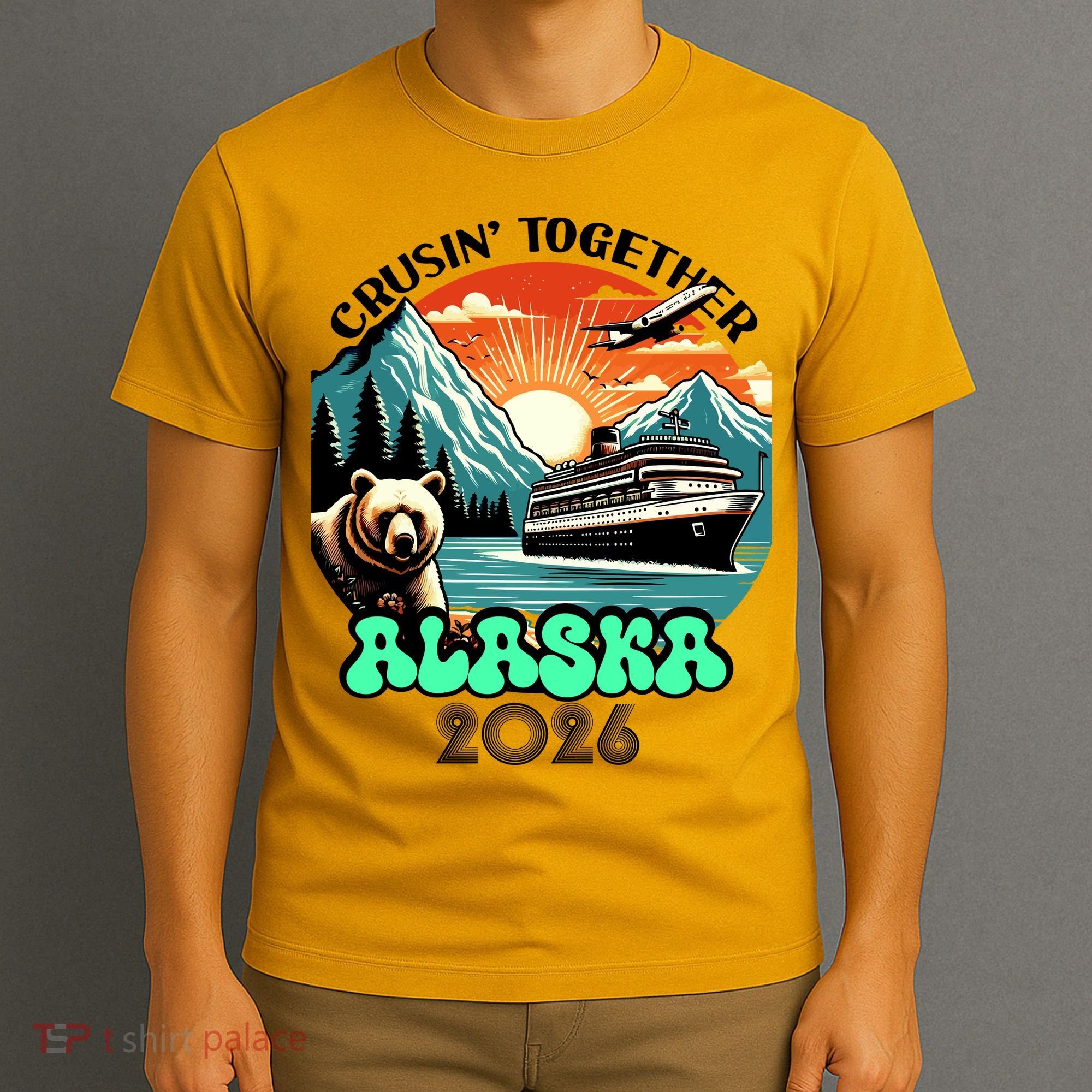 Crusin Together Alaska 2026 Vacation T-Shirt