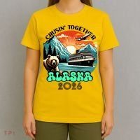 Crusin Together Alaska 2026 Vacation T-Shirt thumb 4