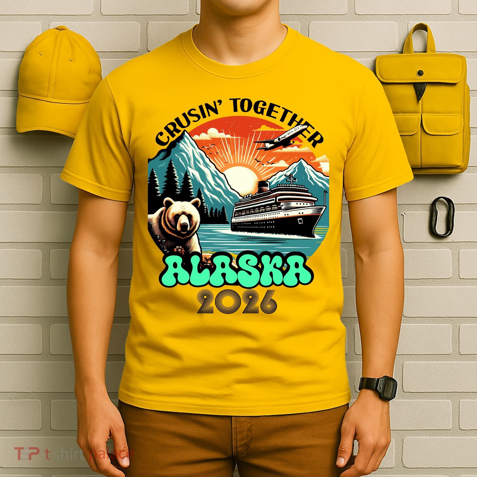 Crusin Together Alaska 2026 Vacation T-Shirt