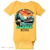 Crusin Together Alaska 2026 Vacation Baby Bodysuit thumb 0