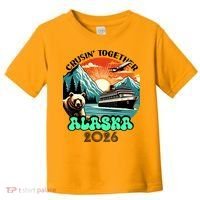 Crusin Together Alaska 2026 Vacation Toddler T-Shirt thumb 0
