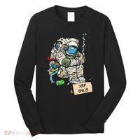 Cryptocurrency Talk - Astronaut Hodler Begging For XRP Long Sleeve Shirt thumb 0