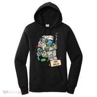 Cryptocurrency Talk - Astronaut Hodler Begging For XRP Women's Hoodie thumb 0